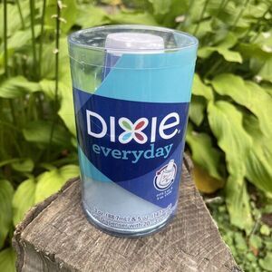 Dixie Disposable Paper Cup Dispenser 3 Ounce or 5 Bath Cups 20 Discontinued Moon